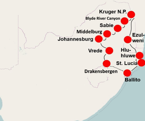 Reizen Zuid Afrika