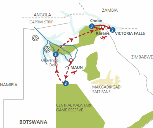 In de ban van Botswana (14 dagen)