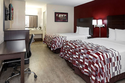 red roof inn bakersfield kamer.png