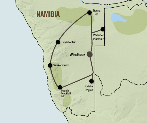 Klassiek Namibië (15 dagen)