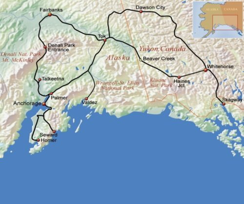 Avontuurlijk Alaska & Yukon (23 dagen)