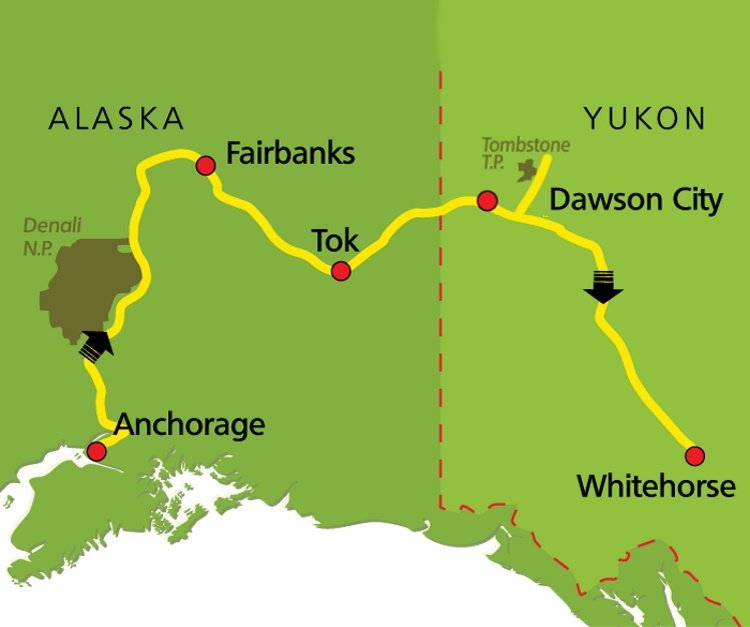 Impressie Alaska & Yukon (12 dagen)