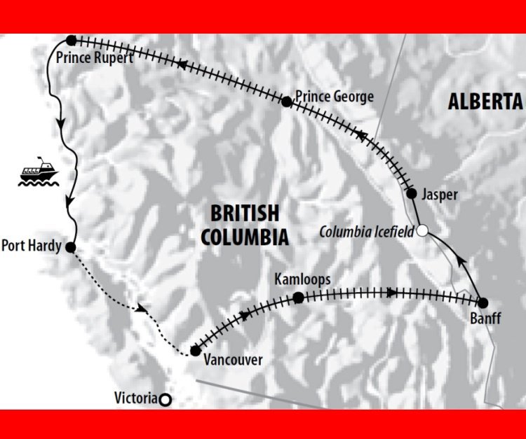 Rail & Sail (14 dagen)