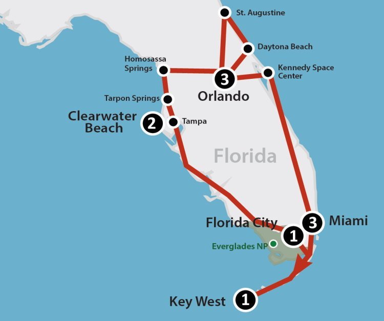 Sfeerimpressie Best of Florida (12 dagen)