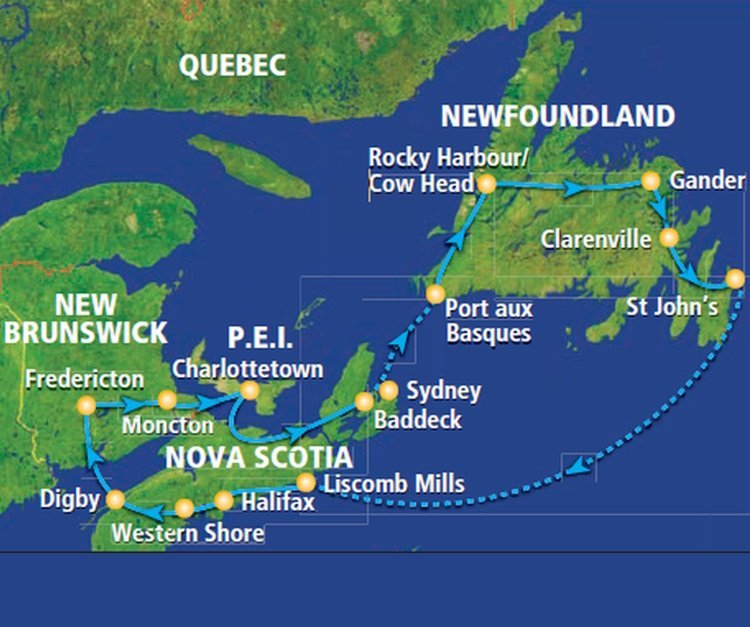 Tides & Parks of Atlantic Canada (22 dagen)