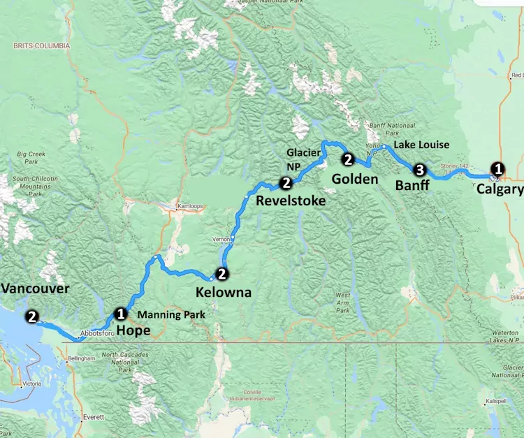 Six Mountain Parks to the Coast (15 dagen)