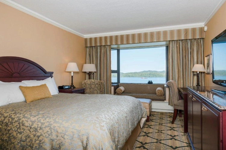 crest hotel prince rupert - kamer 1 bed.webp