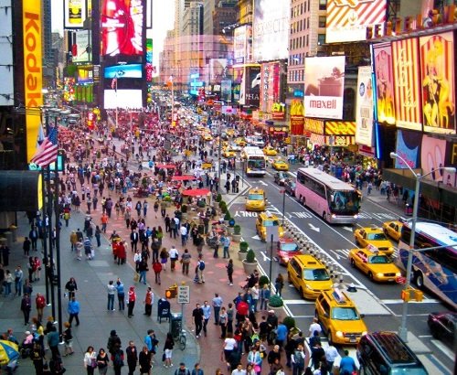manhattan time square