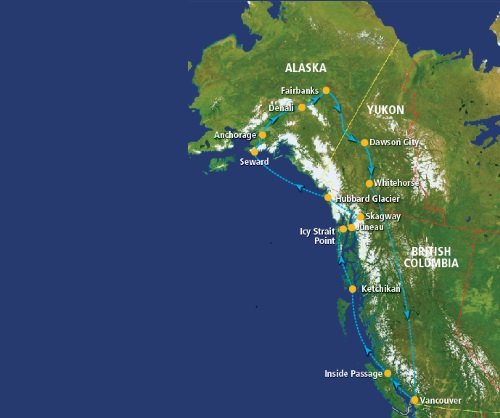 Glaciers and Gold Rush Bonanza (20 dagen) Glaciers and Gold Rush Bonanza (20 dagen)