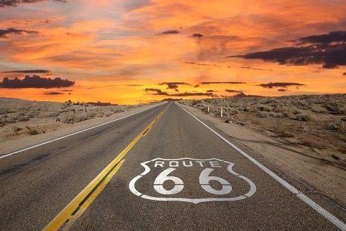 Klik op de afbeelding voor een vergroting route 66 02