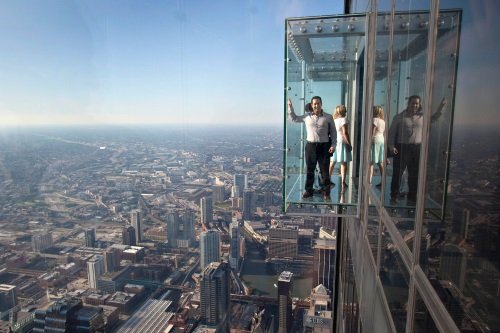 Willis Tower observatiedeck 