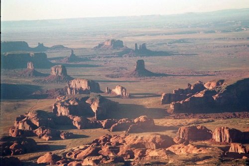 Monument Valley from the air