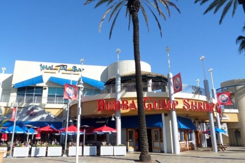 Bubba Gump restaurant in Long Beach