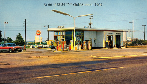 Gulf RT 66 - Tucumcari New Mexico © Lewis Kemp