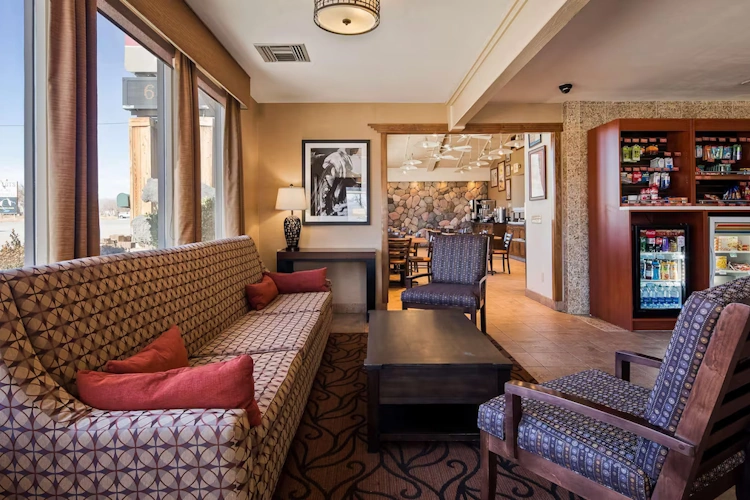 Best Western Frontier Motel lobby.webp