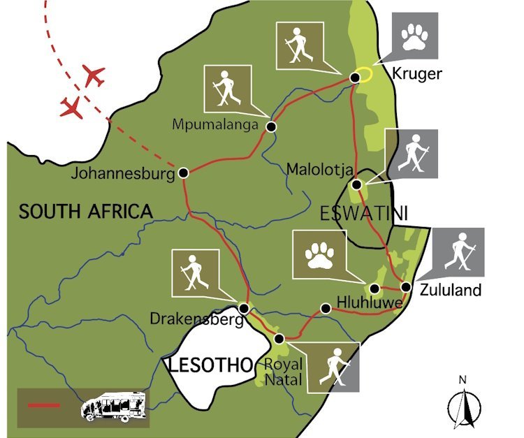 Wandelreis Zuid Afrika (17 dagen)