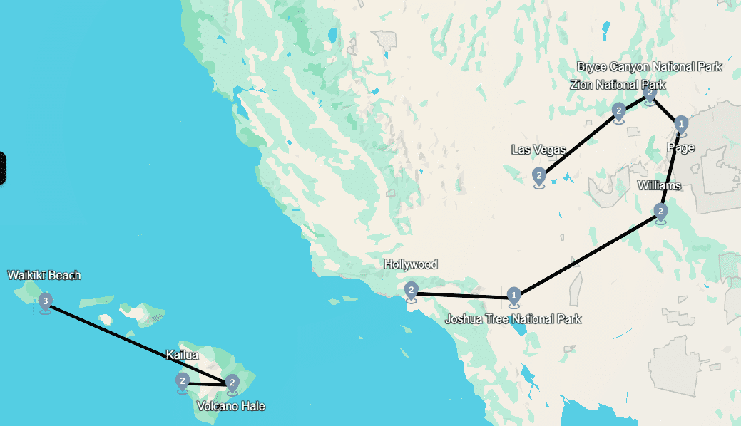 Slapen bij een Vulkaan - West Amerika & Hawaii (22 dagen) - Amerika - Zuidwesten