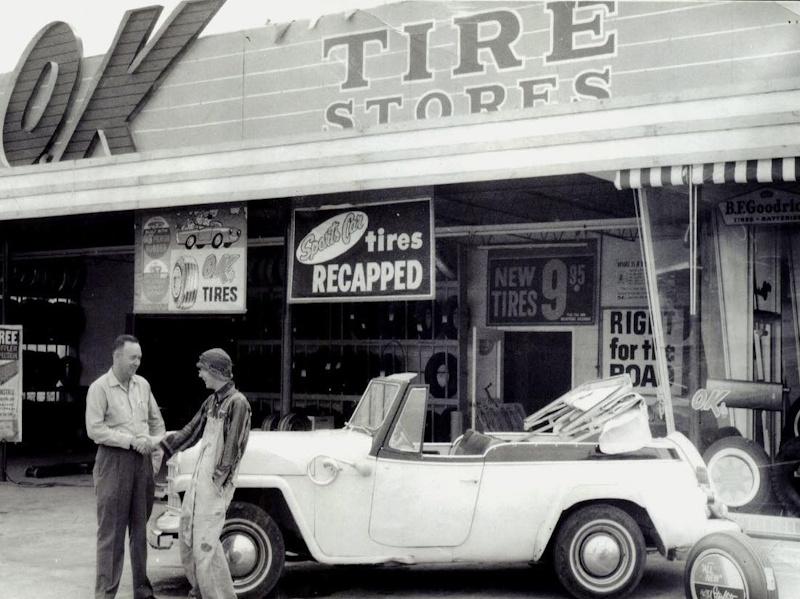 OK TIRE STORE 1965 - © J.L Anderson