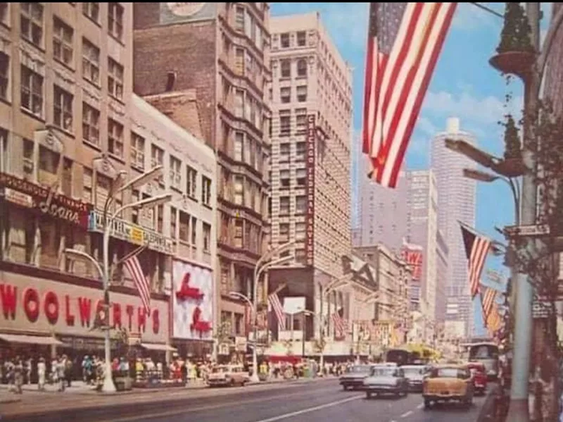 Chicago - 1966 - State St - © Historic Chicago