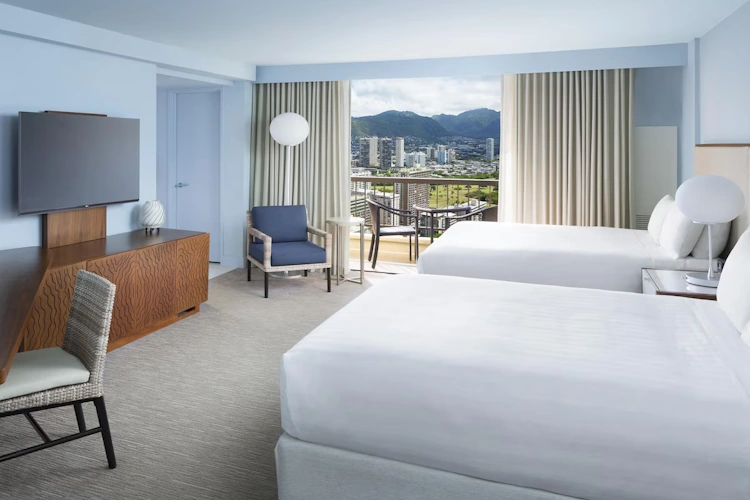 Hyatt Regency Waikiki Beach Resort and Spa CITY VIEW 2 QUEEN BEDS.webp