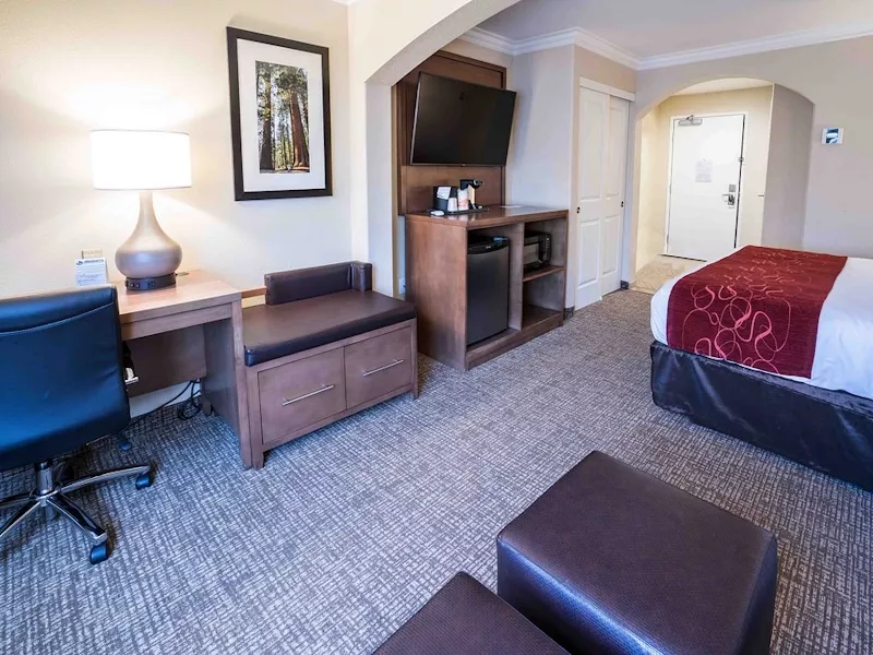 AmerikaPlus - Fresno - Comfort Suites kamer.webp