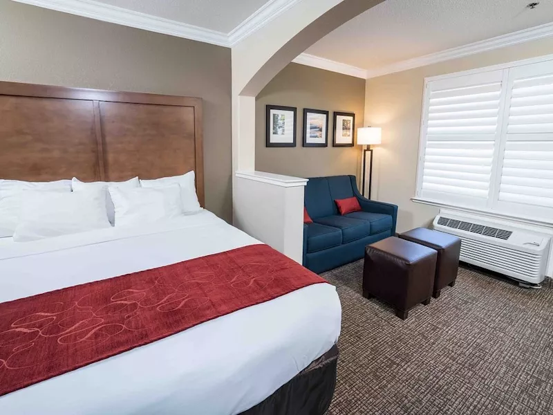 AmerikaPlus - Fresno - Comfort Suites kamer2.webp