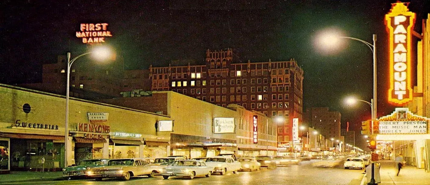 Polk at 9th (1962)W ©amachron
