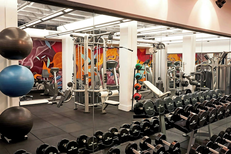The Rivvy Chicago Tribute Collection by Marriott gym.webp