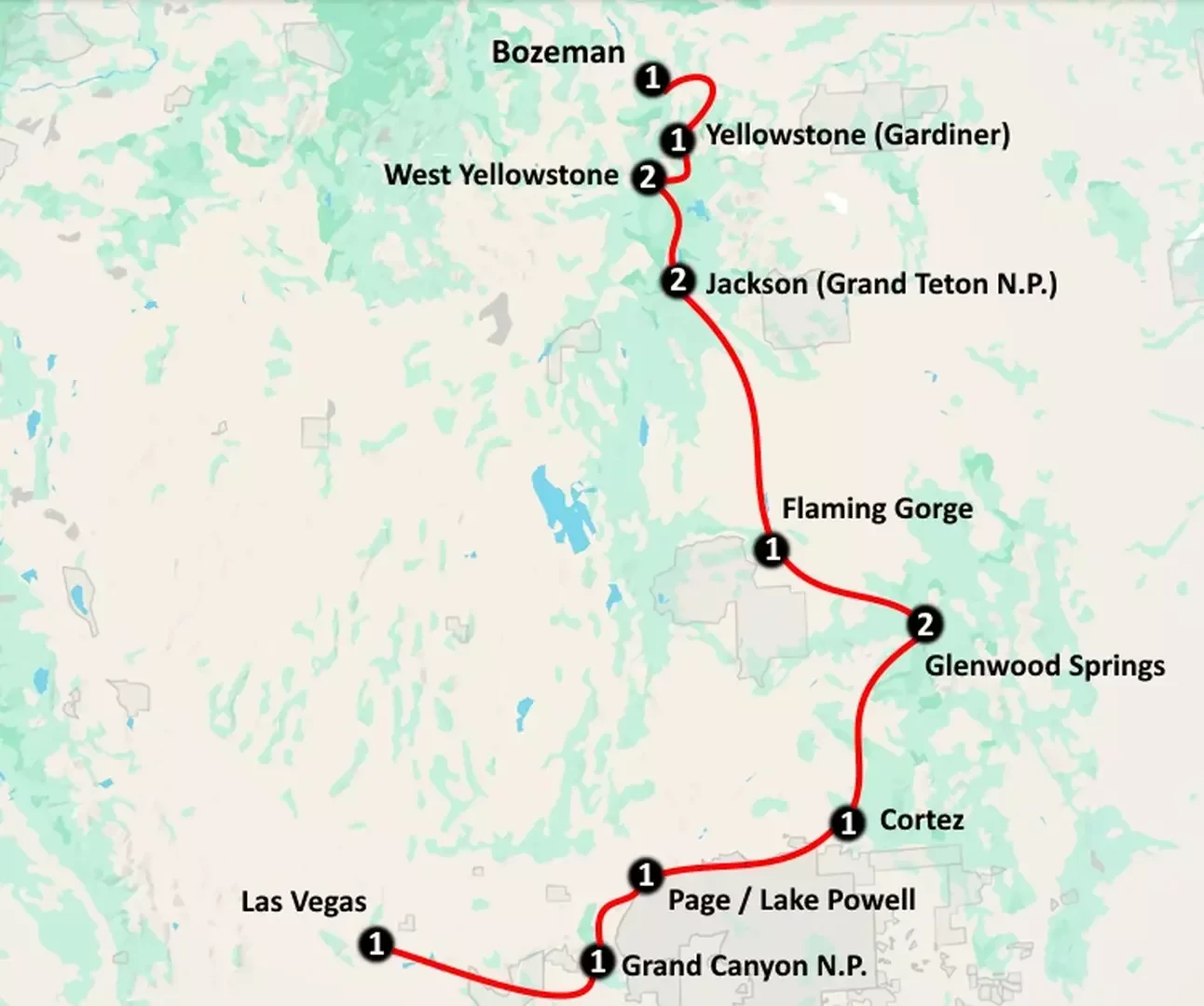 Groepsreis Amerika From Yellowstone to Grand Canyon kleine groep 2027.webp