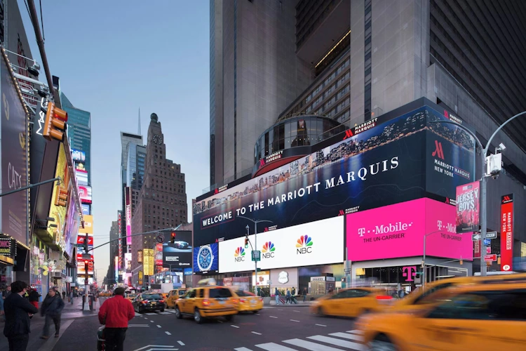 New York Marriott Marquis welkom.webp